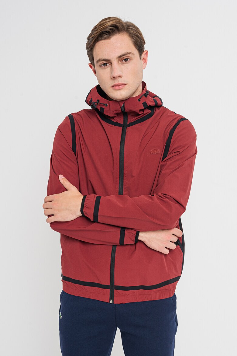 Lacoste Яке с качулка и цип - Pepit.bg