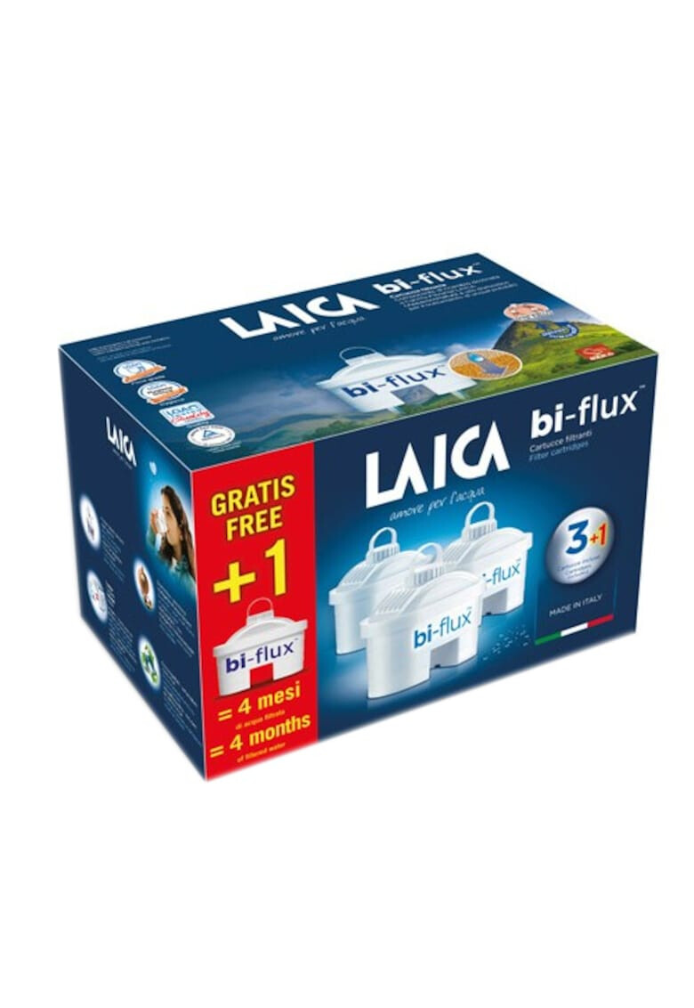 Laica Филтри Biflux за филтрираща кана 3 броя + 1 - Pepit.bg