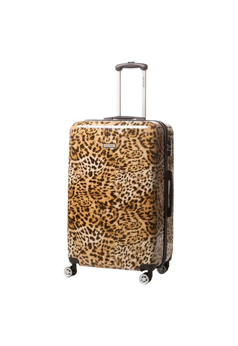 Lamonza Куфар Leopard Animal Print 68х44х26 см - Pepit.bg