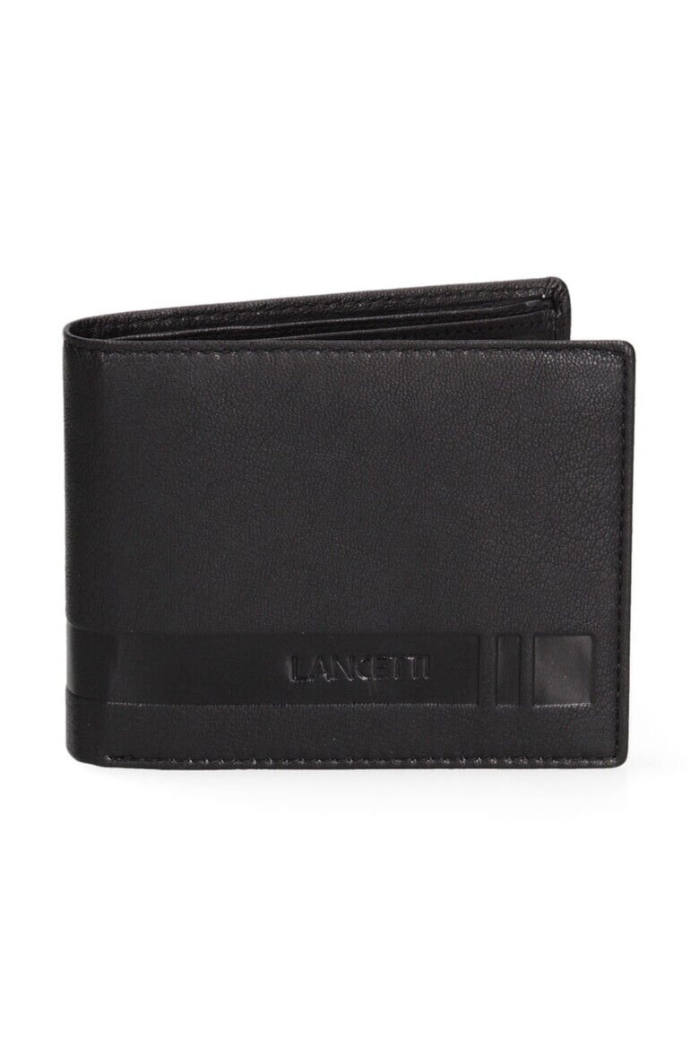 Lancetti Кожен портфейл - Черен - Pepit.bg