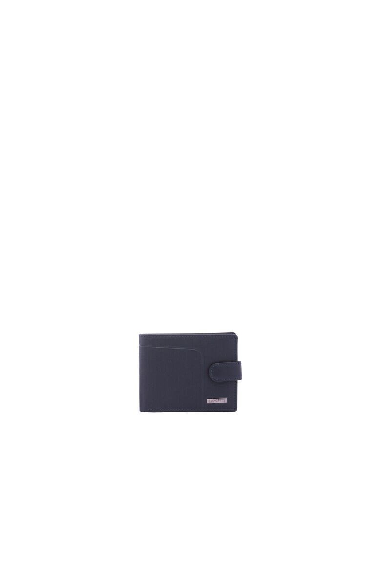 Lancetti Кожен портфейл с лого - Син - Pepit.bg