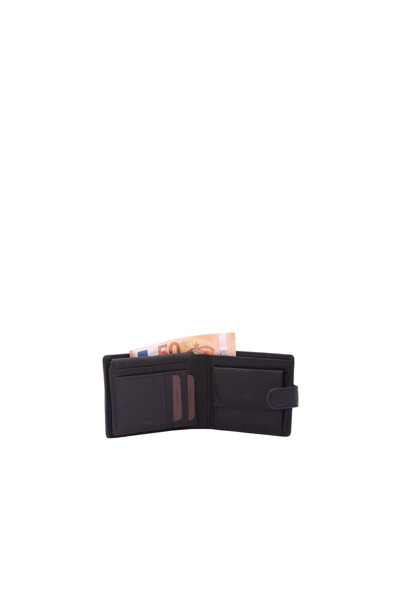 Lancetti Кожен портфейл с лого - Черен - Pepit.bg