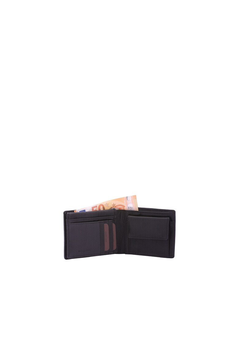 Lancetti Кожен портфейл с лого - Черен - Pepit.bg