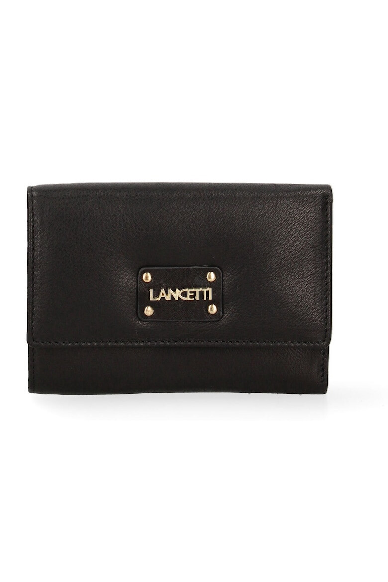 Lancetti Портфейл с лого и капси - Черен - Pepit.bg