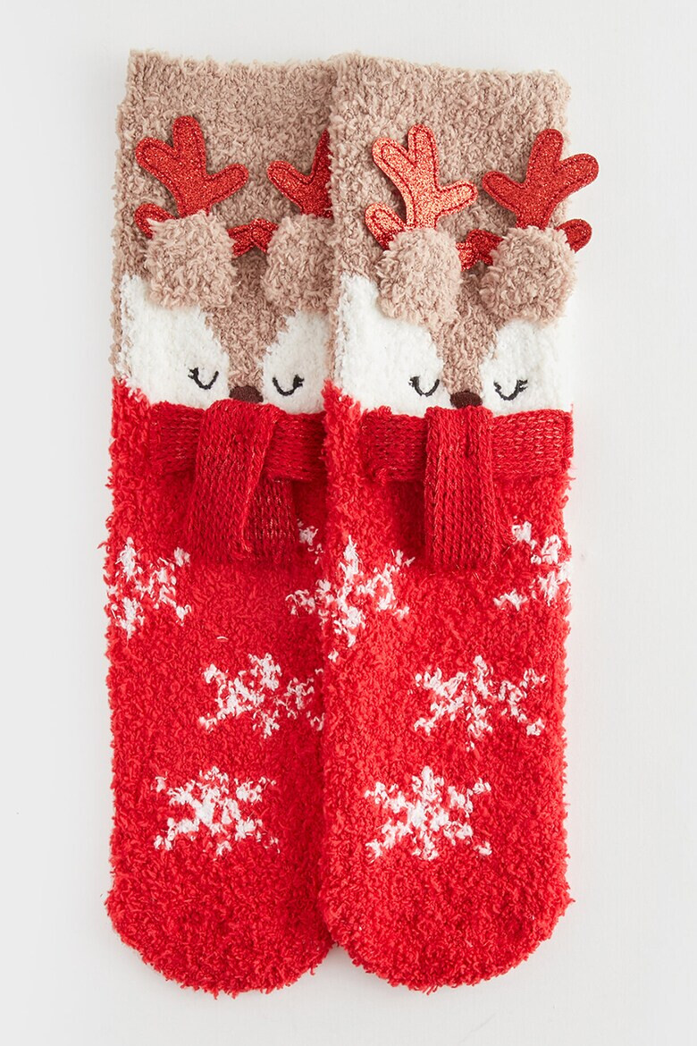 LC WAIKIKI Дълги чорапи с десен Christmas - Pepit.bg