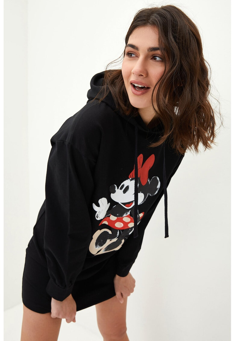 LC WAIKIKI Худи рокля с шарка с Minnie Mouse - Pepit.bg