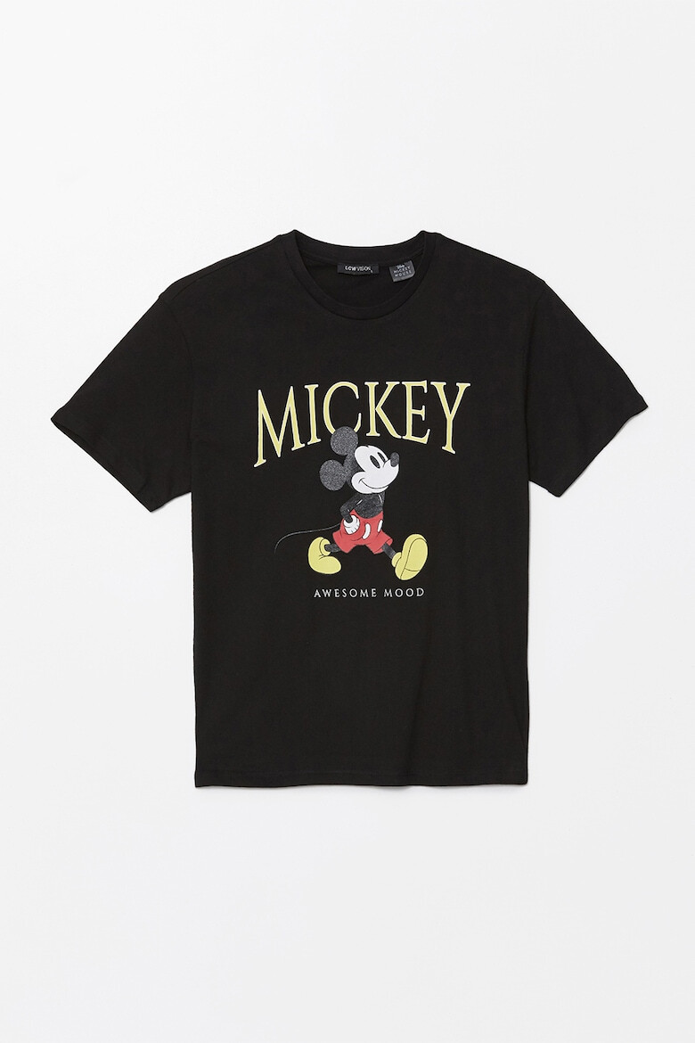 LC WAIKIKI Памучна тениска с шарка на Mickey Mouse - Pepit.bg