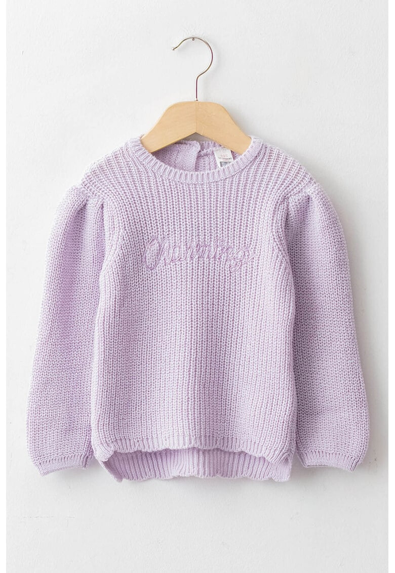 LC WAIKIKI Пуловер с бродиран надпис - Pepit.bg
