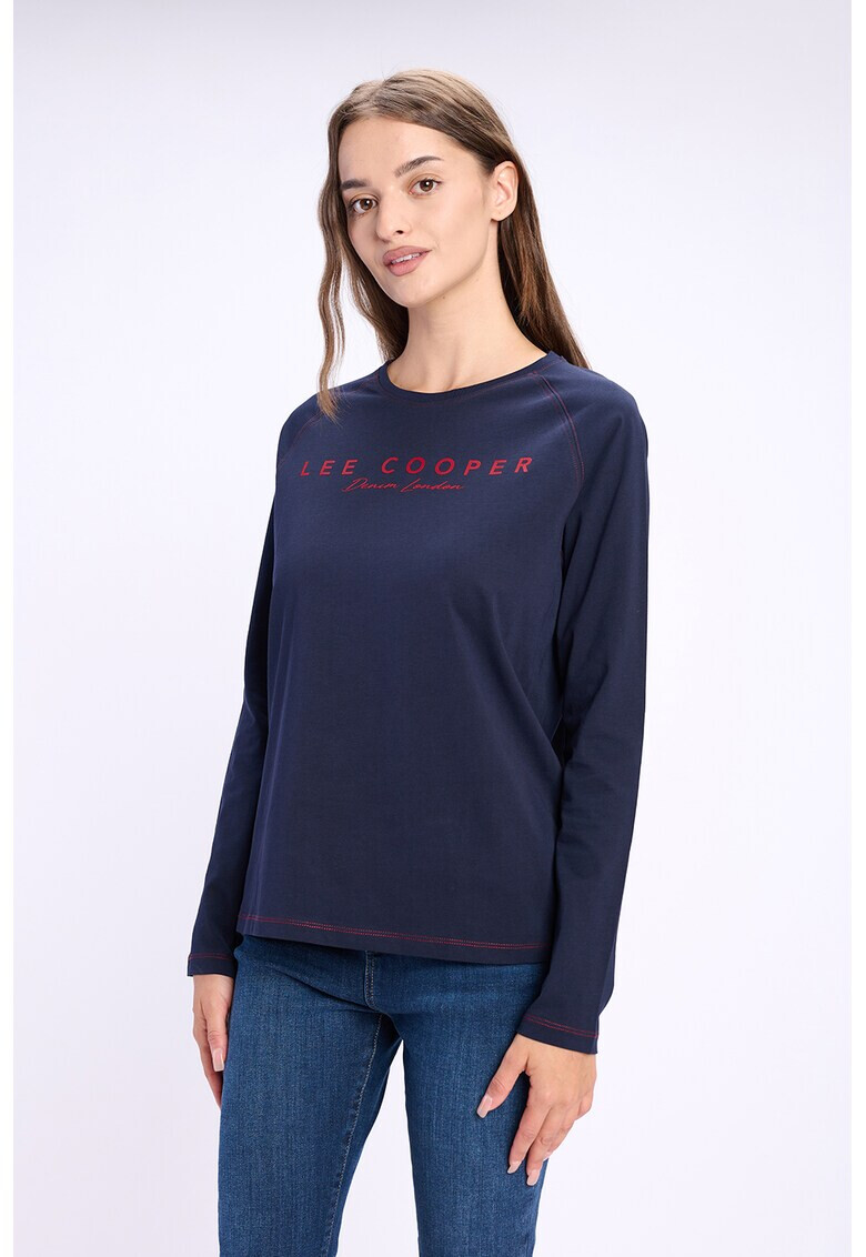 Lee Cooper Блуза на лога с ръкави реглан - Pepit.bg