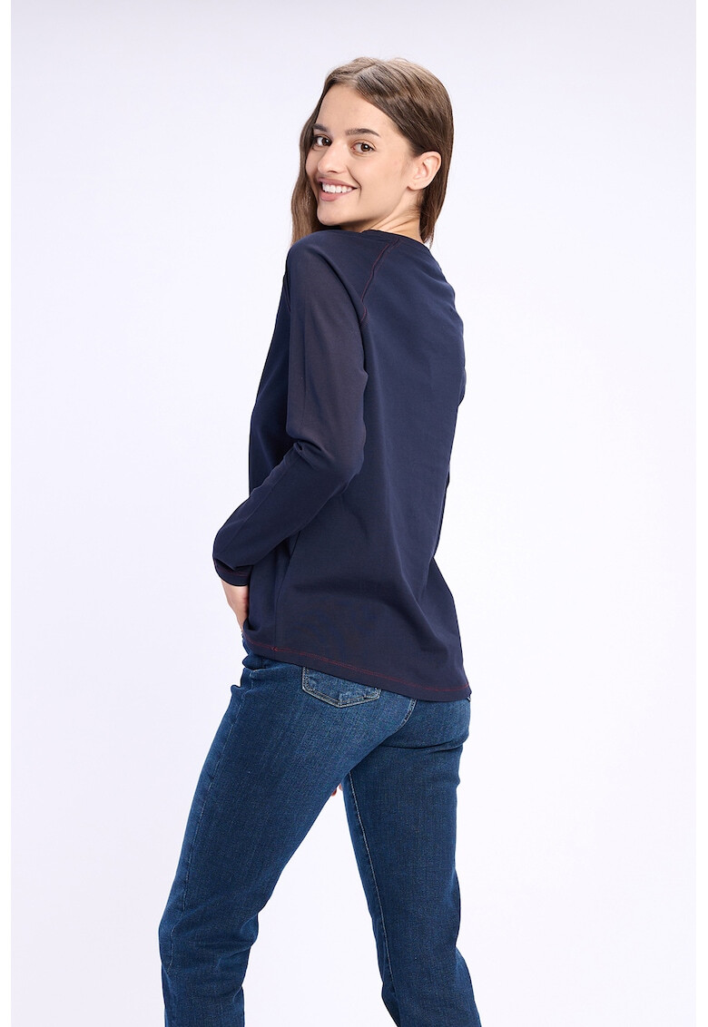 Lee Cooper Блуза на лога с ръкави реглан - Pepit.bg