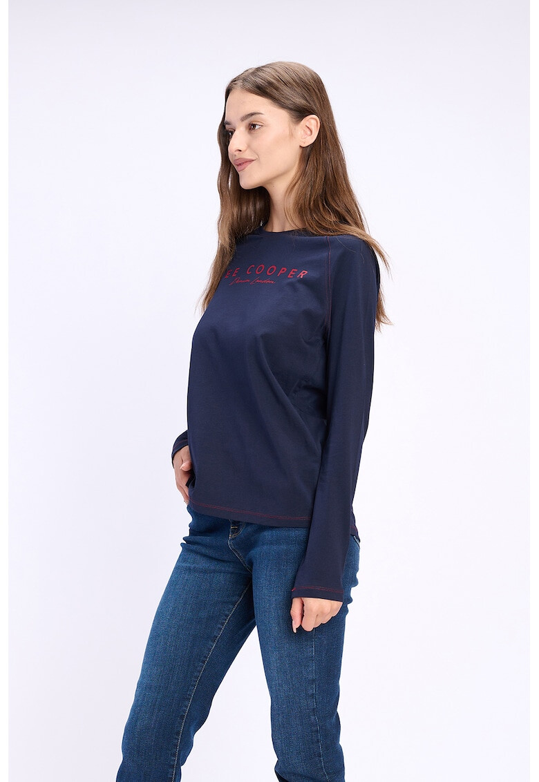 Lee Cooper Блуза на лога с ръкави реглан - Pepit.bg
