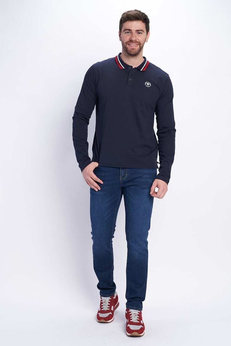 Lee Cooper Блуза с яка и раирани акценти - Pepit.bg