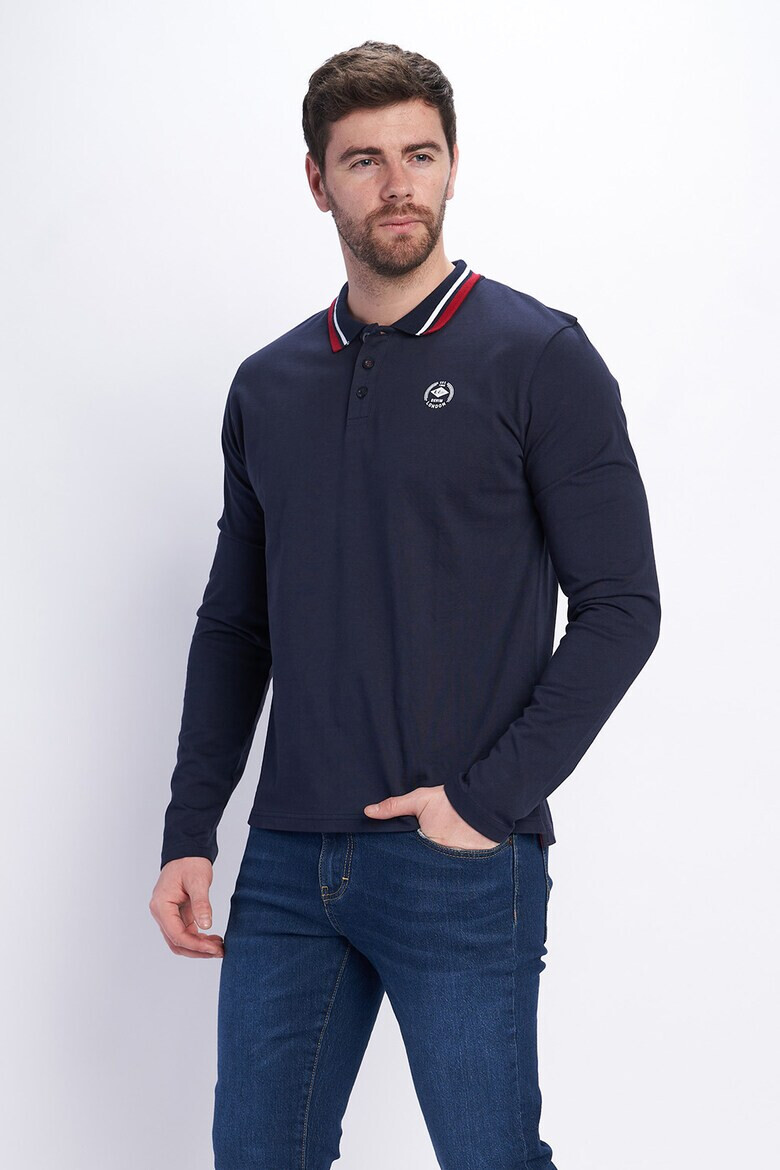 Lee Cooper Блуза с яка и раирани акценти - Pepit.bg