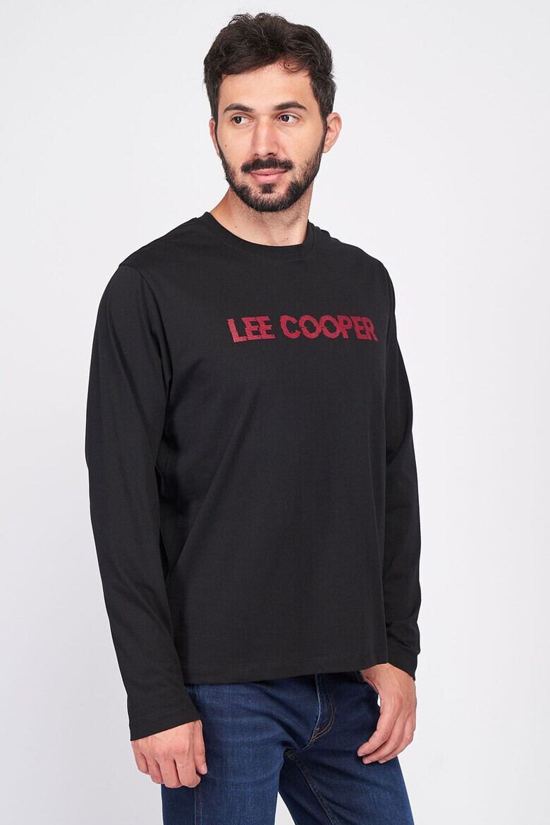 Lee Cooper Блуза с контрастно лого - Pepit.bg