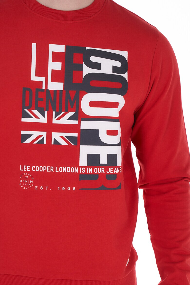 Lee Cooper Блуза с лого червена 23545 - Pepit.bg