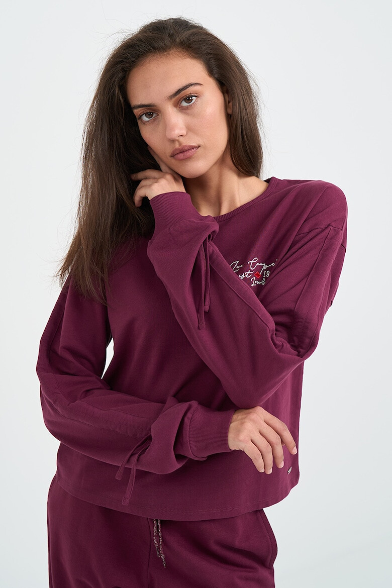 Lee Cooper Блуза със странични връзки - Pepit.bg
