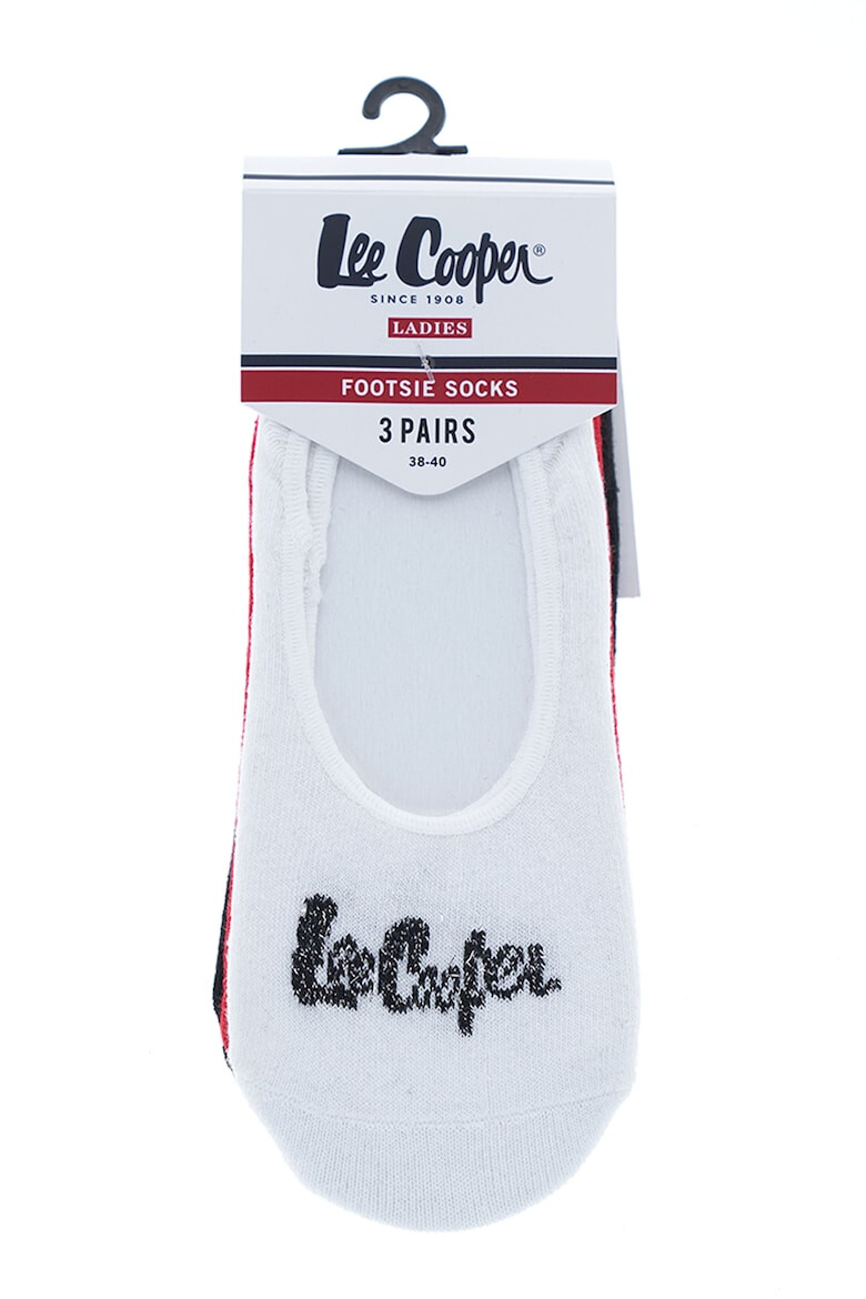 Lee Cooper Чорапи до глезена на лога - 3 чифта - Pepit.bg