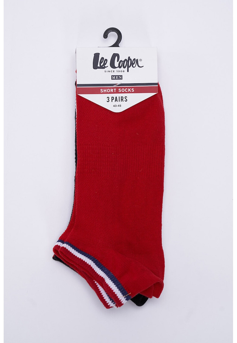 Lee Cooper Чорапи с райе - 3 чифта - Pepit.bg