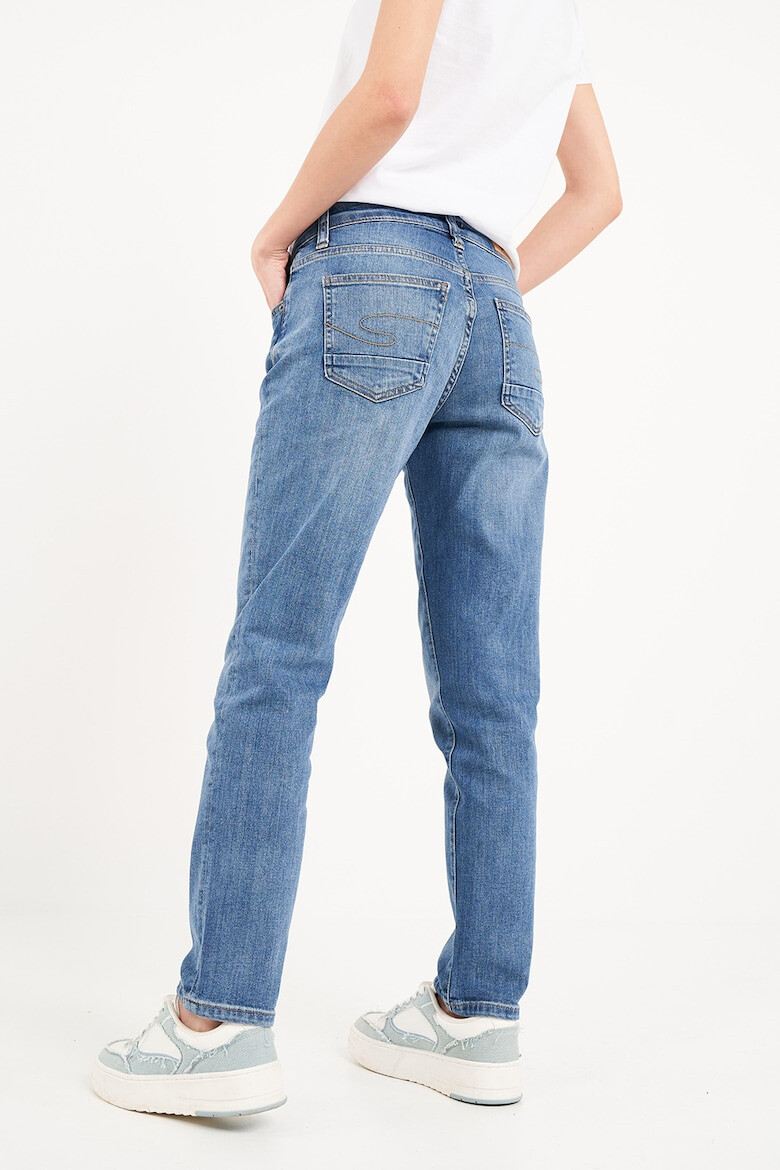 Lee Cooper Дънки Boyfriend - Син - Pepit.bg