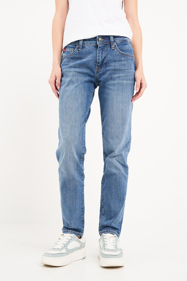 Lee Cooper Дънки Boyfriend - Син - Pepit.bg