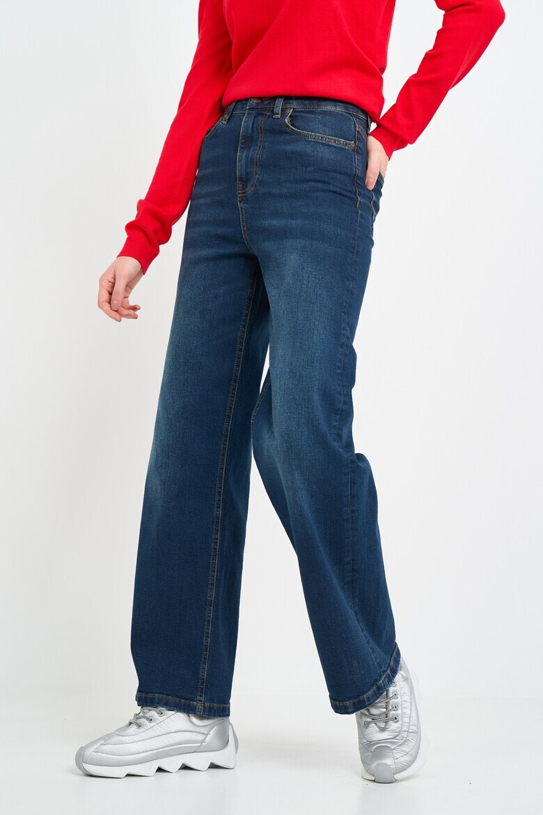Lee Cooper Дънки с висока талия - Тъмносин - Pepit.bg