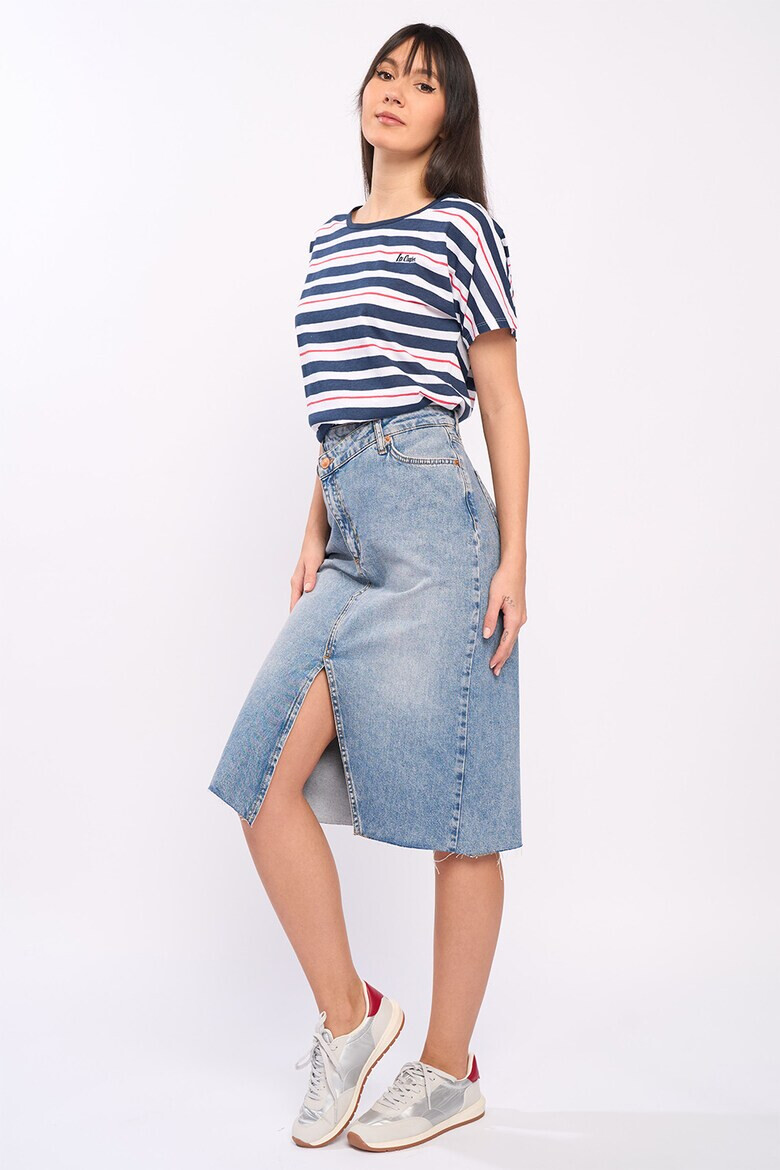 Lee Cooper Дънкова пола с шлиц отпред - Pepit.bg