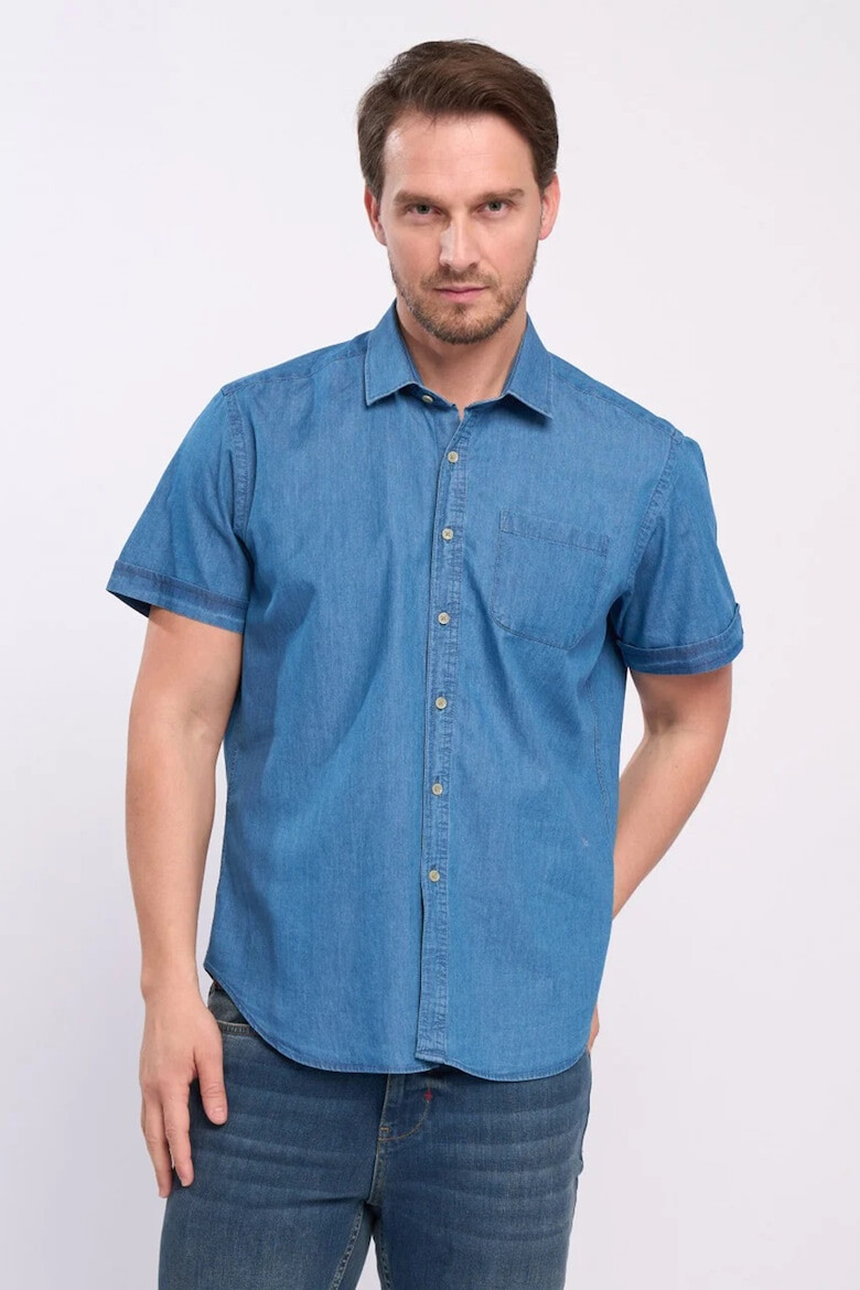 Lee Cooper Дънкова риза с джоб на гърдите - Pepit.bg