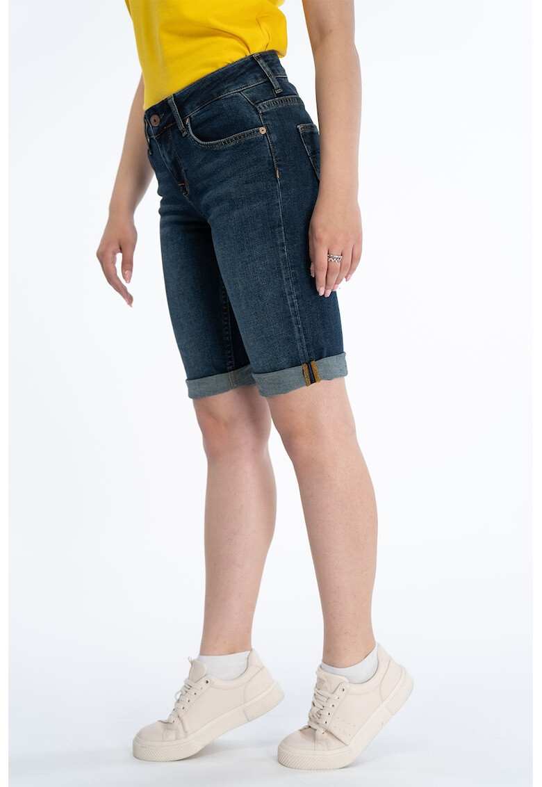 Lee Cooper Дънкови бермуди с навит подгъв - Pepit.bg