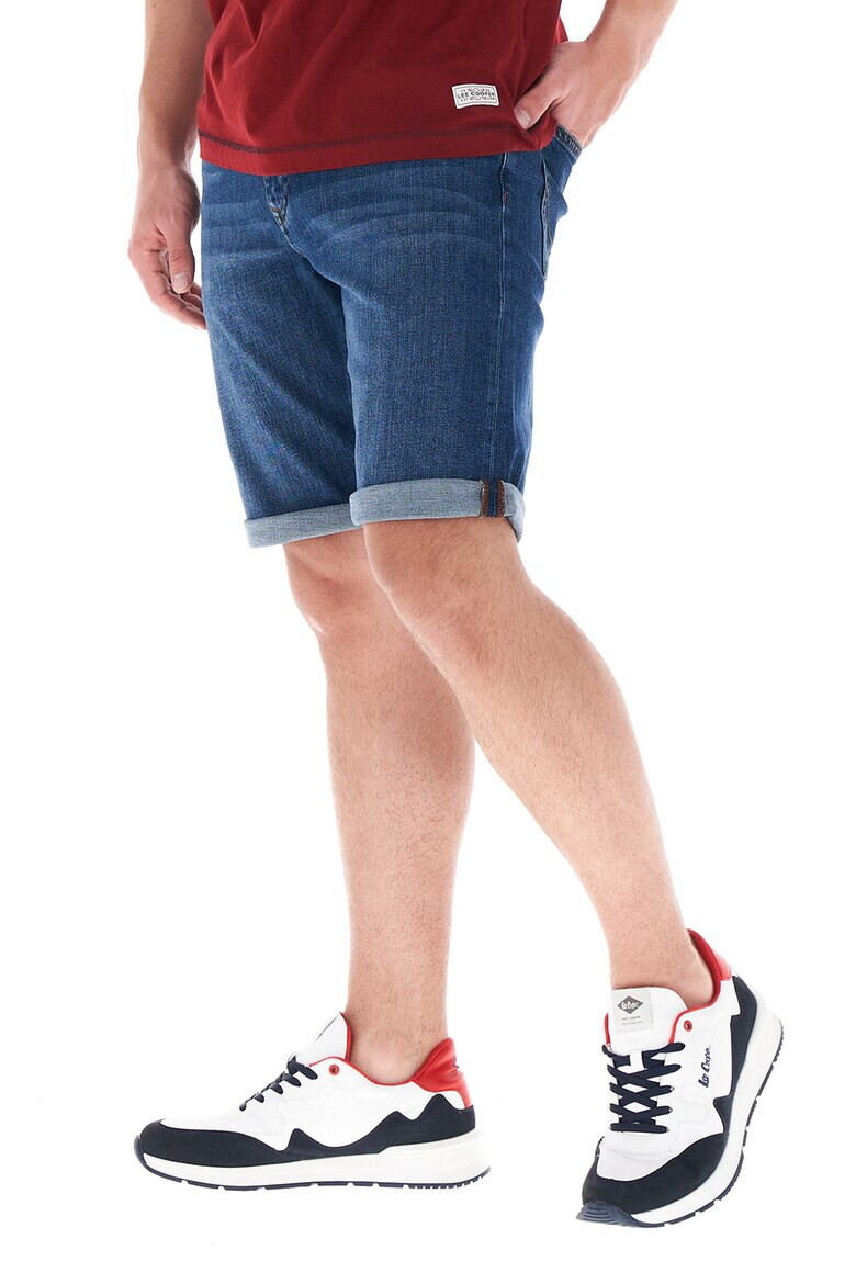 Lee Cooper Дънкови бермуди с навит подгъв - Pepit.bg