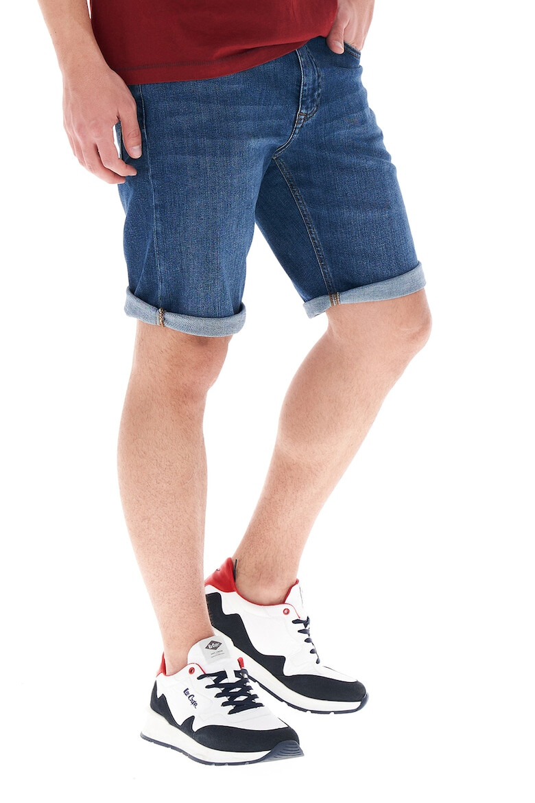 Lee Cooper Дънкови бермуди с навит подгъв - Pepit.bg