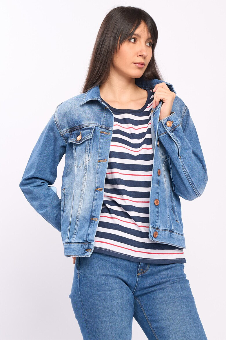 Lee Cooper Дамско средно дебело дънково яке синьо - Pepit.bg