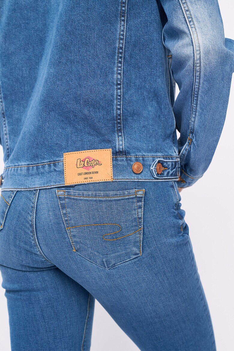 Lee Cooper Дамско средно дебело дънково яке синьо - Pepit.bg