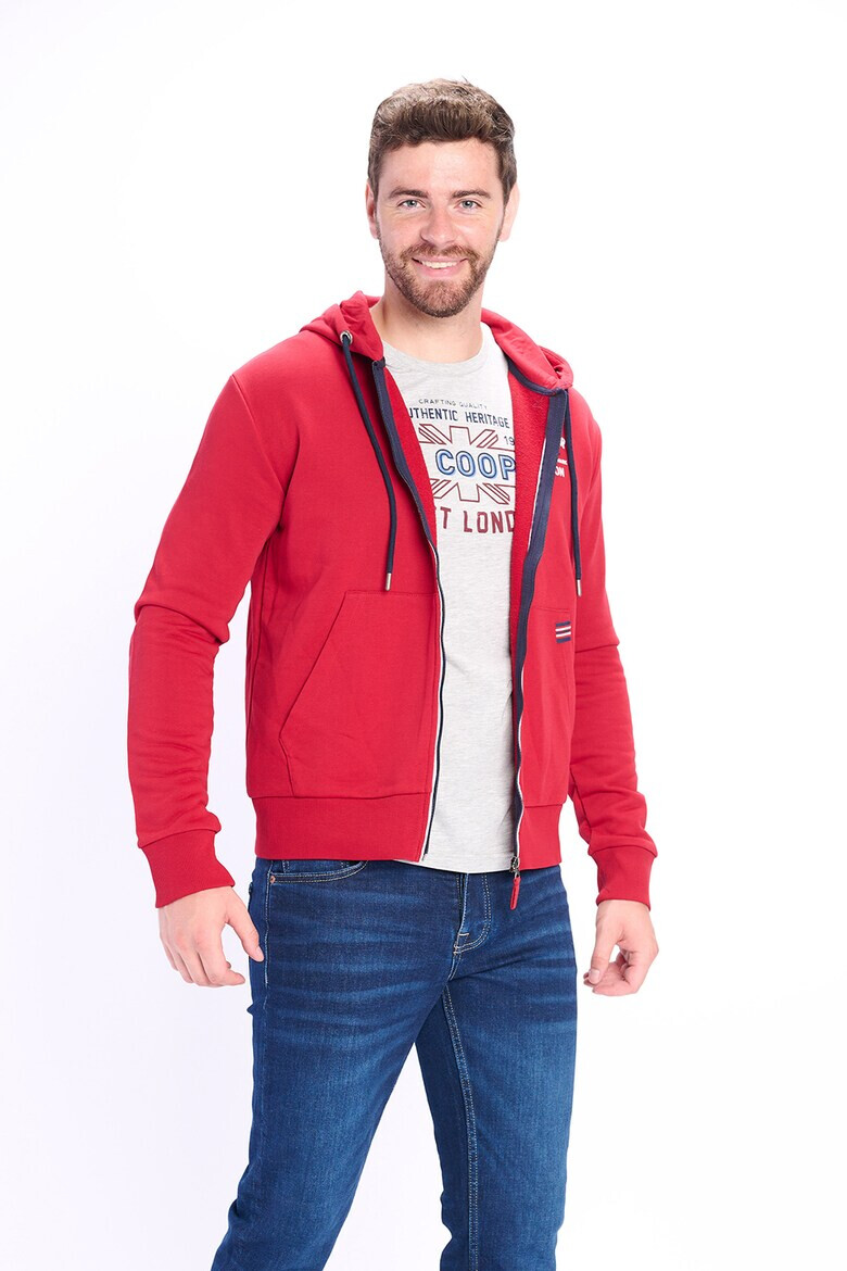Lee Cooper Худи с цип и лого - Pepit.bg