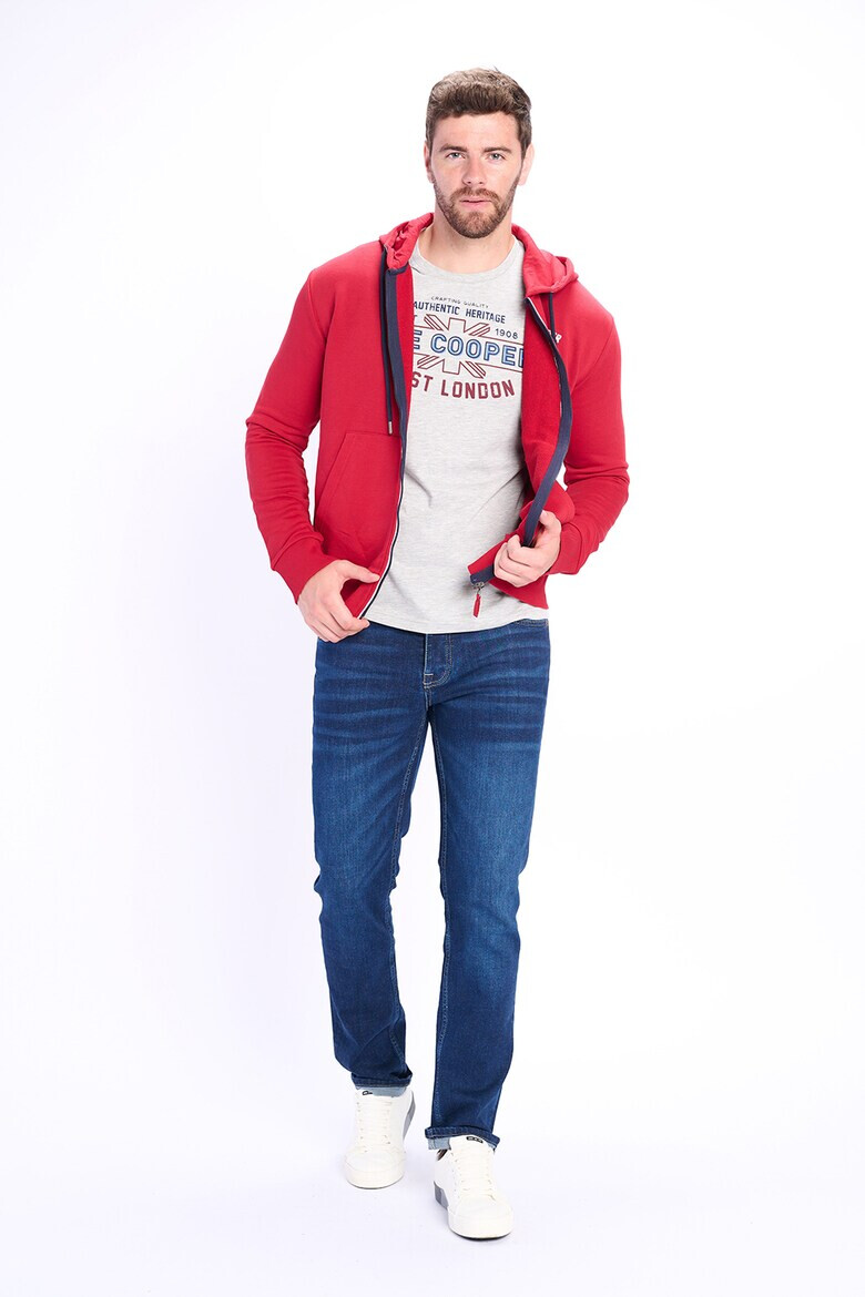 Lee Cooper Худи с цип и лого - Pepit.bg