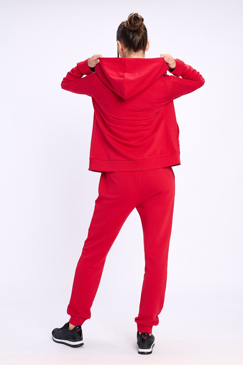Lee Cooper Худи с цип и лого на гърдите - Pepit.bg