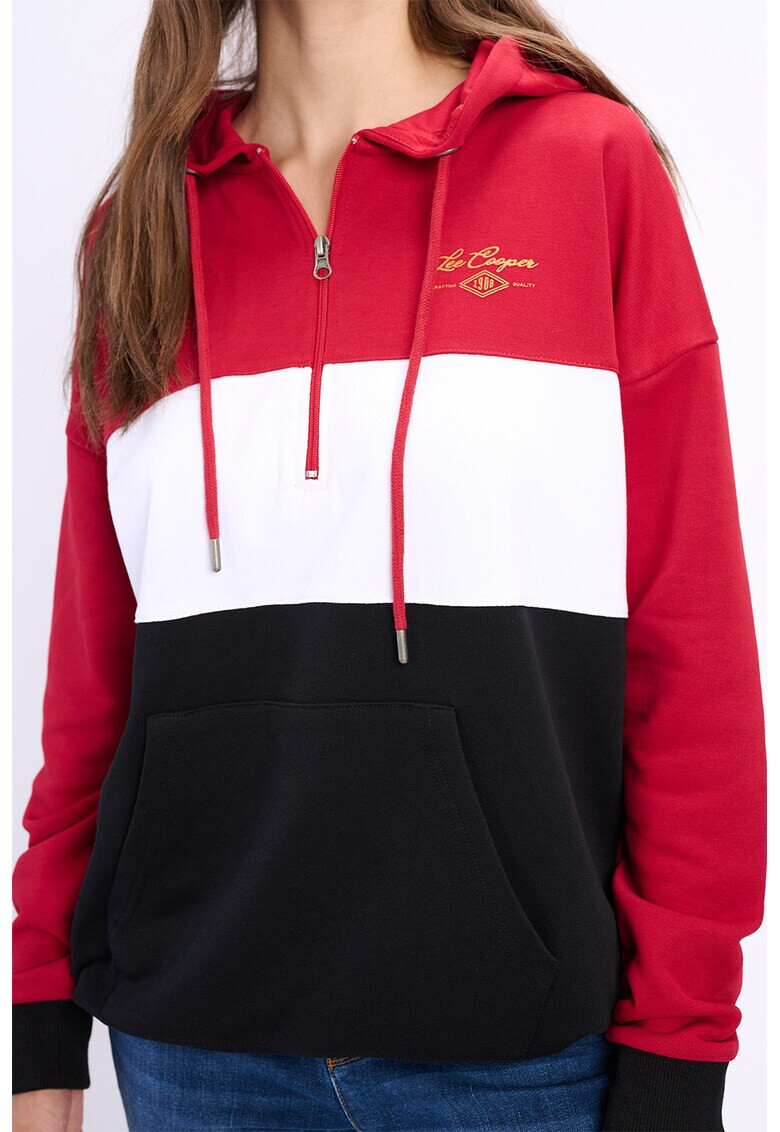 Lee Cooper Худи с цветен блок - Pepit.bg