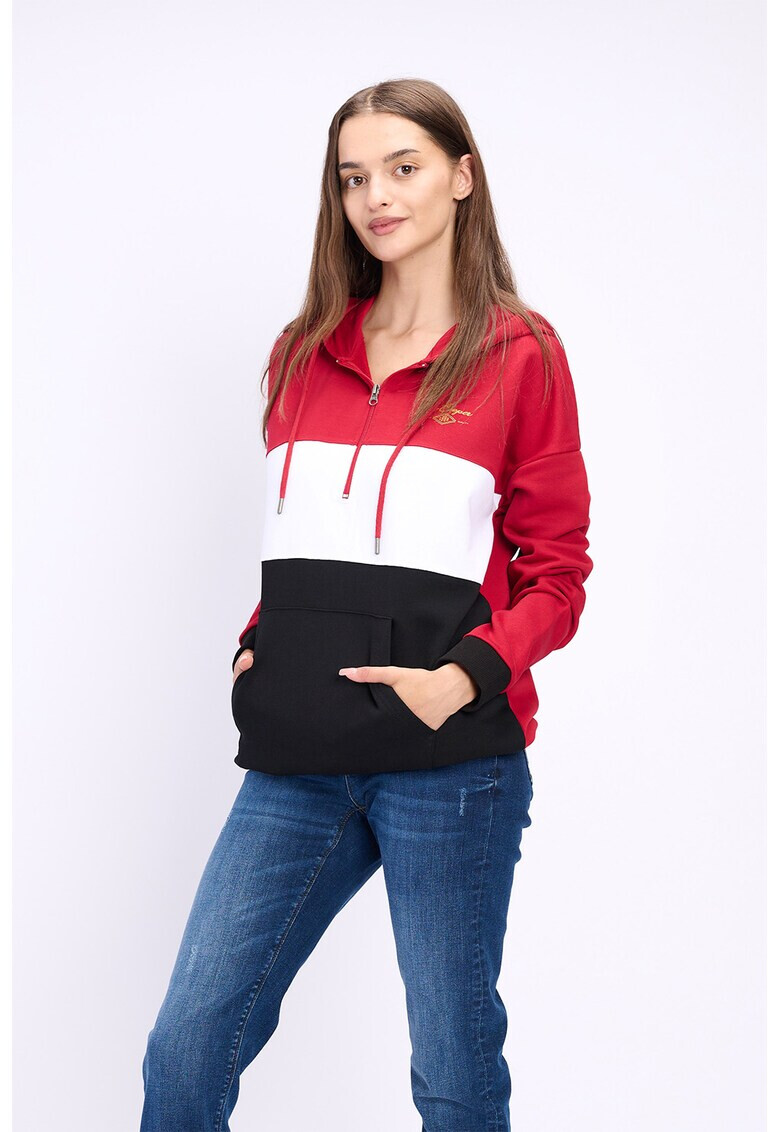 Lee Cooper Худи с цветен блок - Pepit.bg