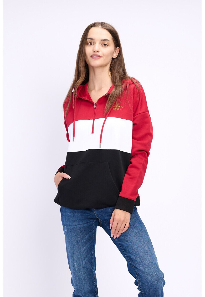 Lee Cooper Худи с цветен блок - Pepit.bg