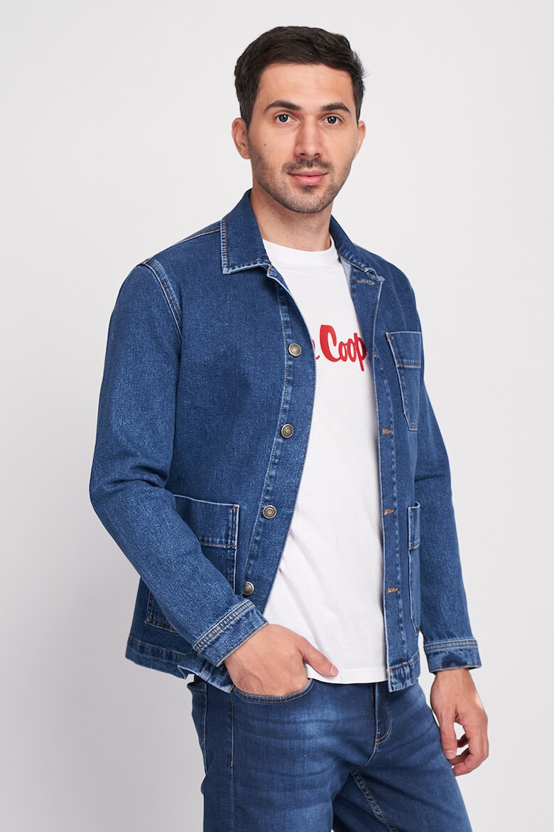 Lee Cooper Яке от деним с пришити джобове - Pepit.bg