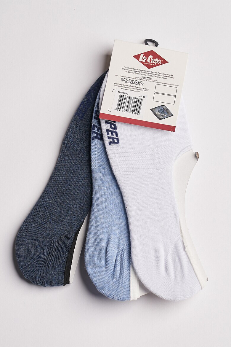 Lee Cooper Изрязани чорапи - 3 чифта - Pepit.bg