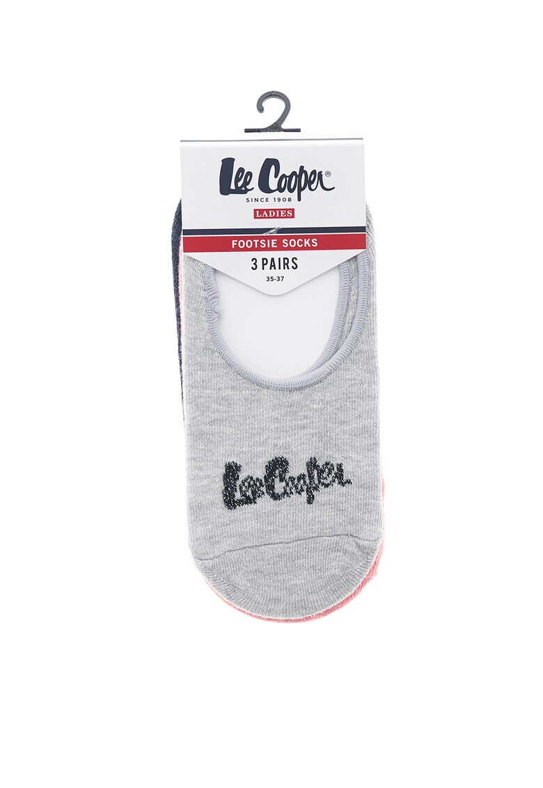 Lee Cooper Изрязани чорапи - 3 чифта - Pepit.bg