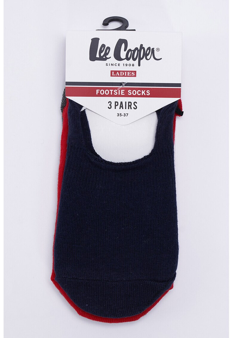 Lee Cooper Изрязани чорапи - 3 чифта - Pepit.bg