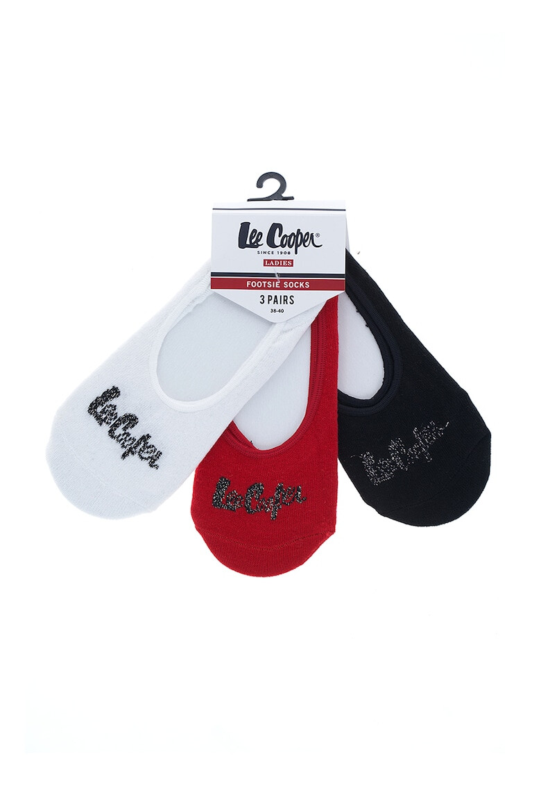 Lee Cooper Изрязани чорапи - 3 чифта - Pepit.bg