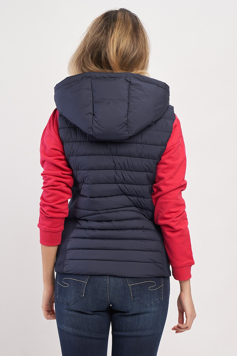 Lee Cooper Капитониран елек с качулка - Pepit.bg