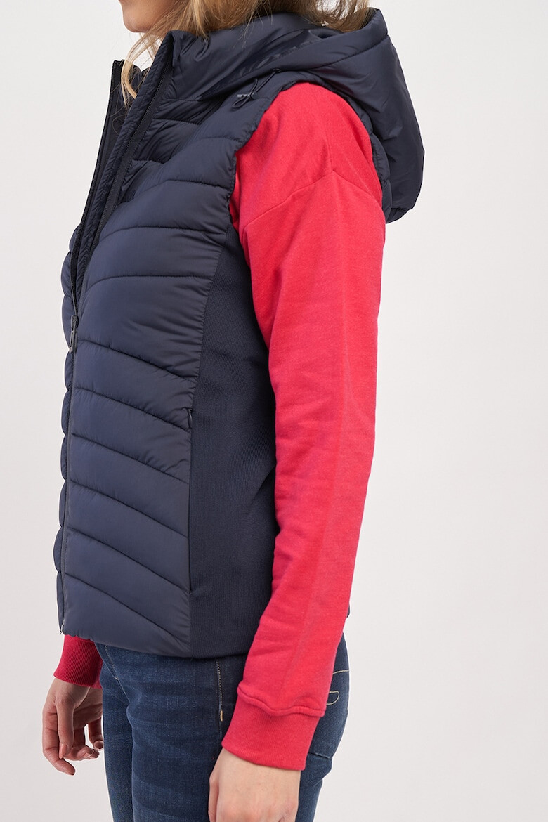 Lee Cooper Капитониран елек с качулка - Pepit.bg