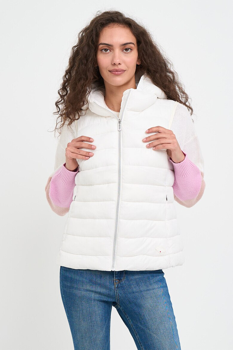 Lee Cooper Капитониран елек с качулка - Pepit.bg