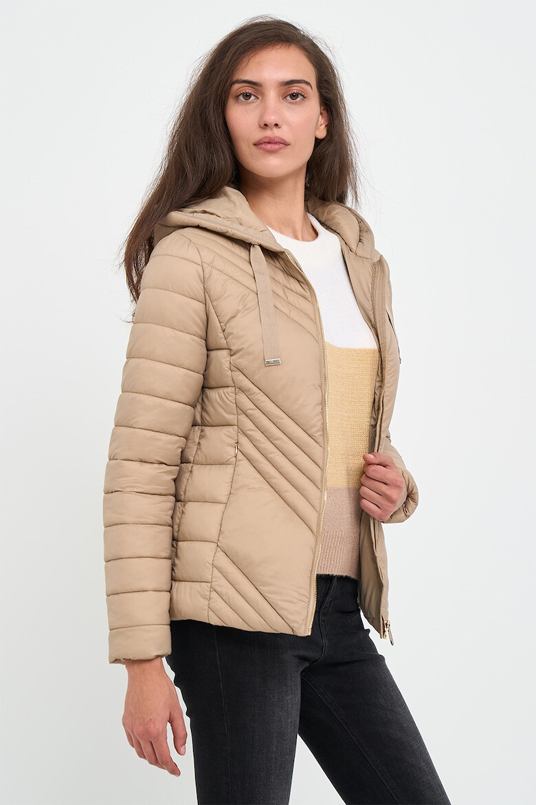 Lee Cooper Капитонирано яке с качулка - Pepit.bg