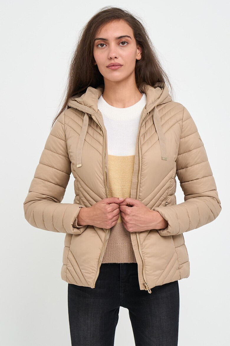 Lee Cooper Капитонирано яке с качулка - Pepit.bg
