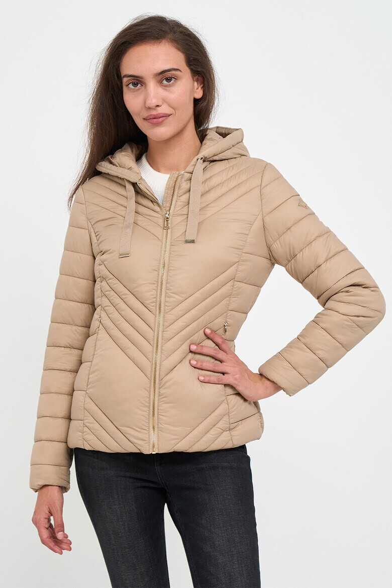 Lee Cooper Капитонирано яке с качулка - Pepit.bg