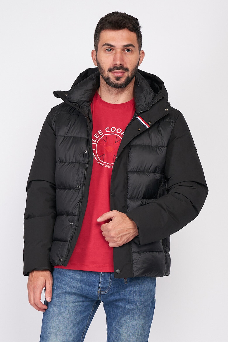 Lee Cooper Капитонирано зимно яке с качулка - Pepit.bg